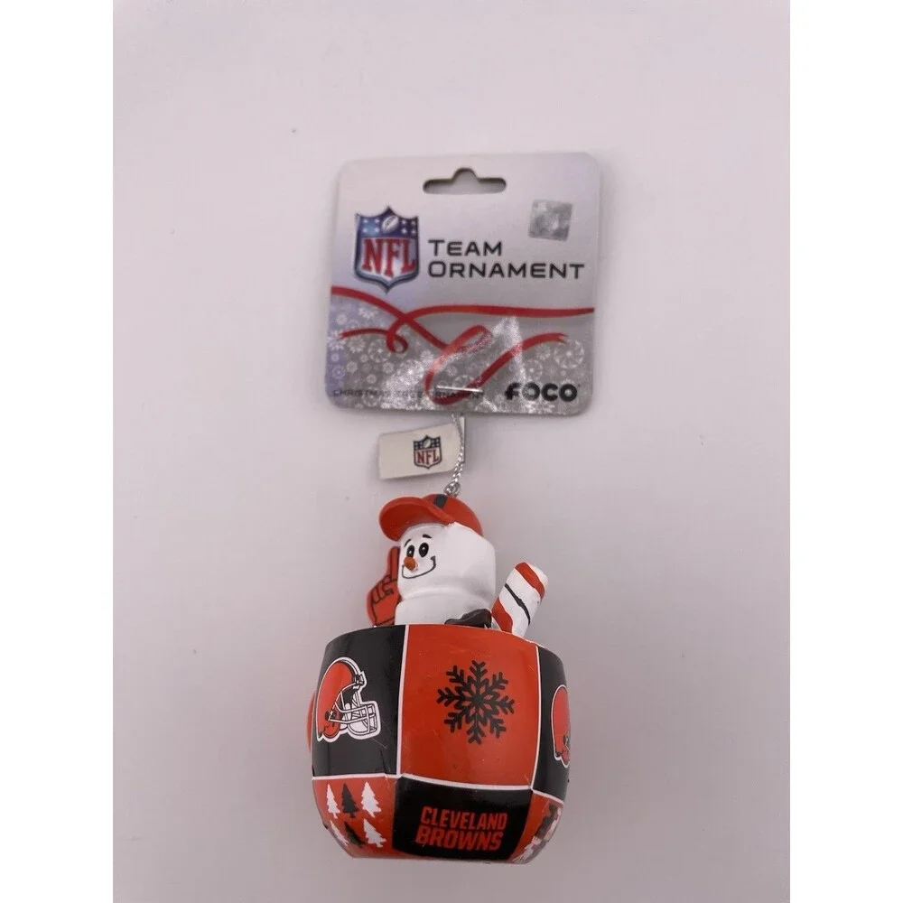 Cleveland Browns Christmas Ornament New With Tags